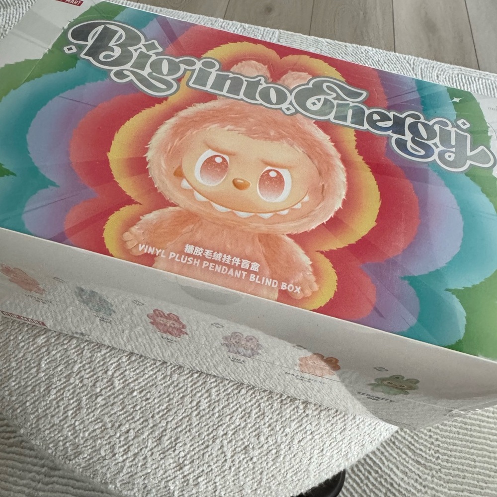 Labubu Big Into Energy Sealed Box
